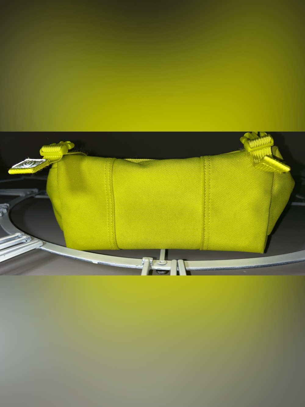 Timbuk2 High-Visibility Yellow Messenger Bag -Unicolor Line in Sulphur Colorway - Picture 7 of 12